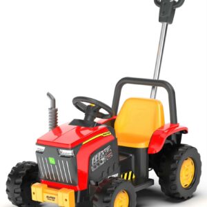 Crveni traktor guralica na akumulator CT-498083