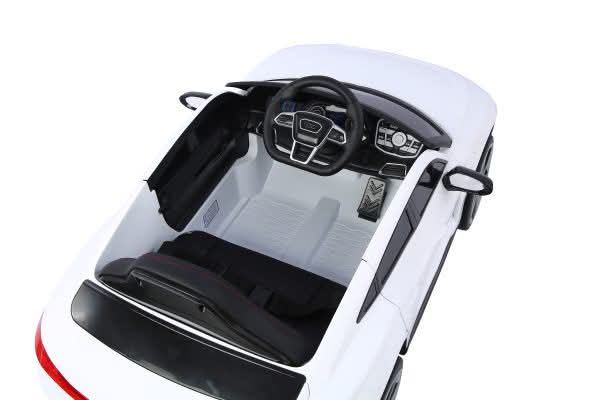 Licencirani auto na akumulator za decu Audi RS E-TRON GT - beli - Слика 2