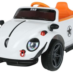 Auto na akumulator Retro Buba bela TS-022-2R