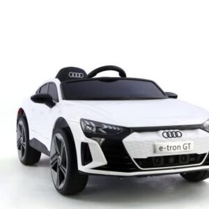 Licencirani auto na akumulator za decu Audi RS E-TRON GT - beli