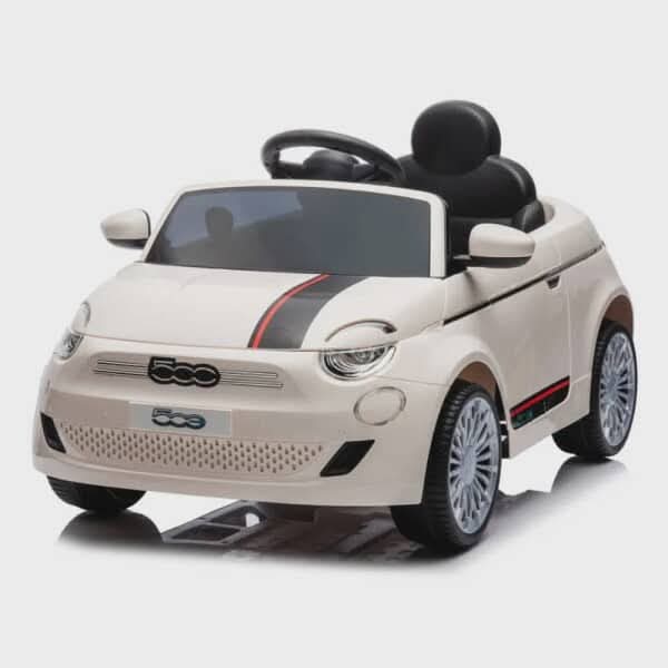 Dečiji auto na akumulator Fiat 500 beli model 237