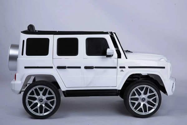 Dečiji auto na akumulator Mercedes G63 beli 2221 - Слика 2
