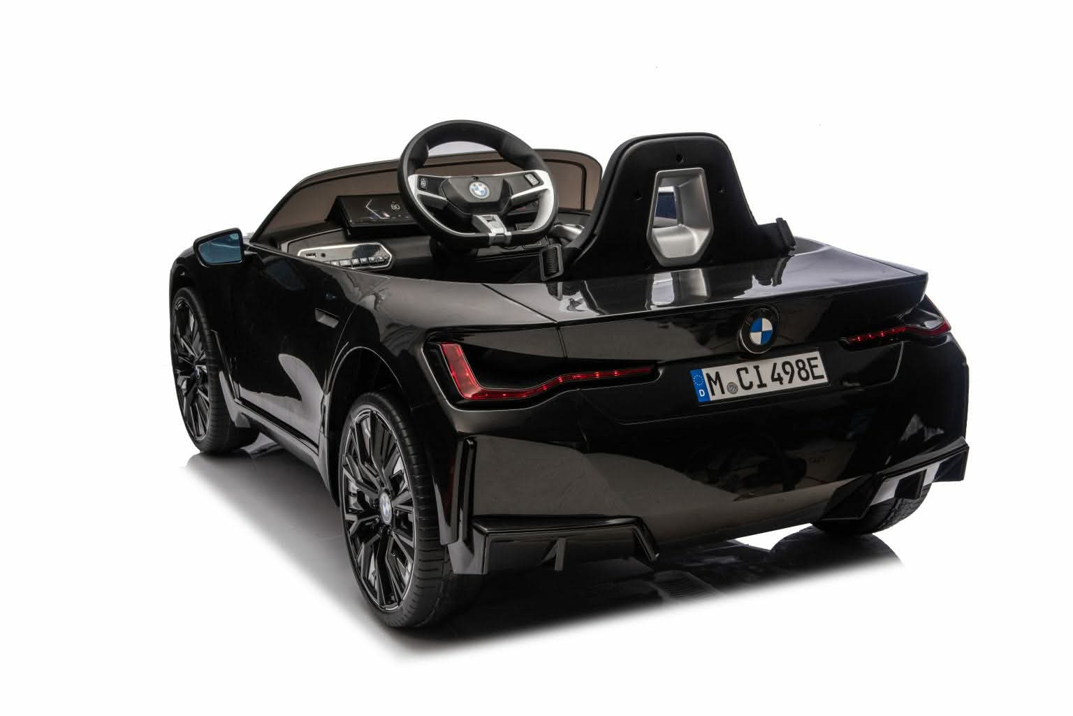Auto na baterije BMW I4 Licencirani TS-016-2DR-BE - crni - Слика 2