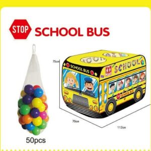 Autobus šator u setu sa 50 loptica