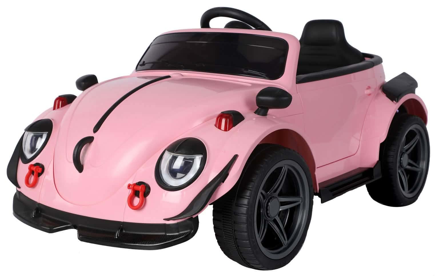 Auto na akumulator Retro Buba roze TS-022-2R