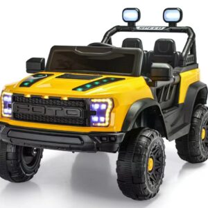 Džip na akumulator ford - žuti(CT-998784)