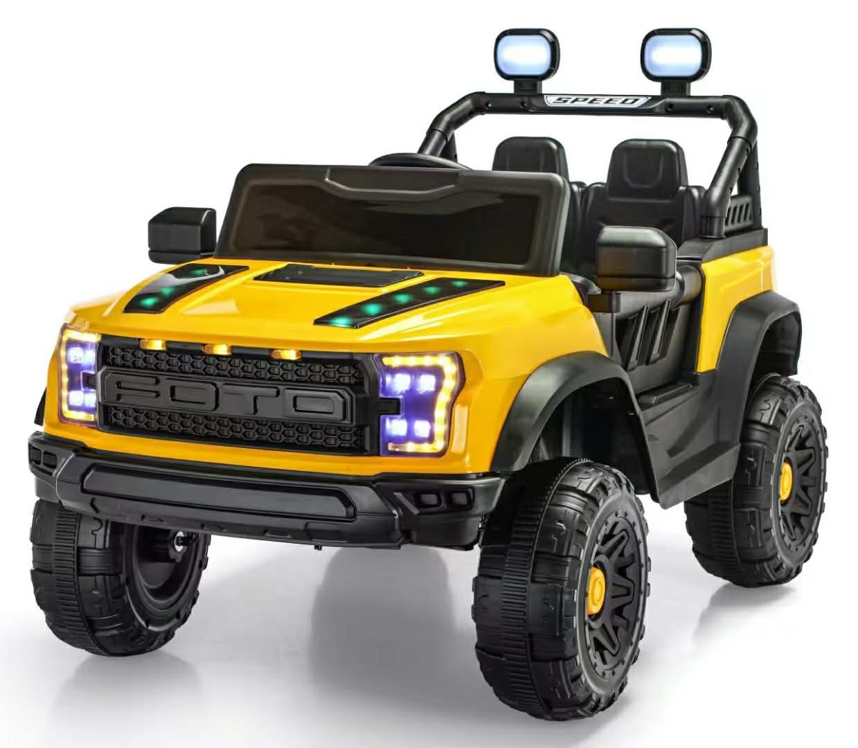 Džip na akumulator ford - žuti(CT-998784)