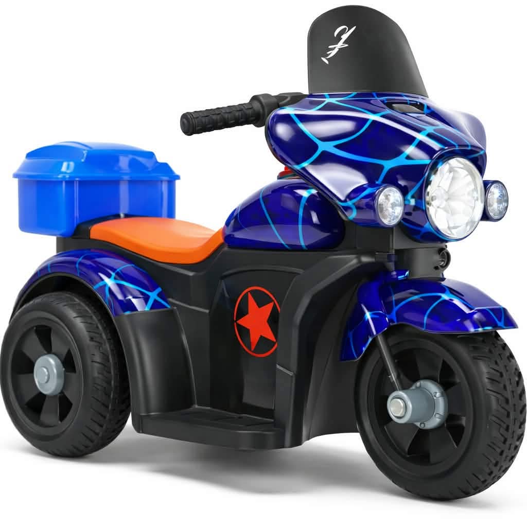 Dečiji motor na akumulator Spider plavi (CT-026079)