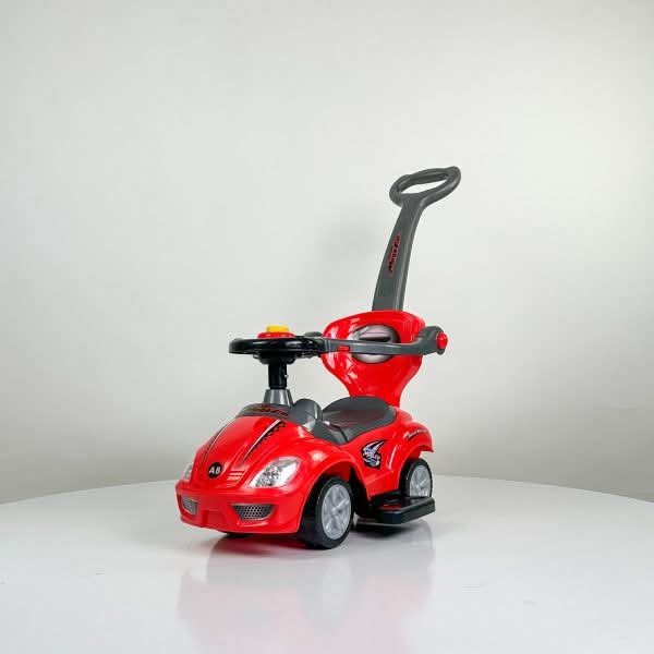 450 Dečija Guralica – Babycar Mega Car 3u1 - crveni
