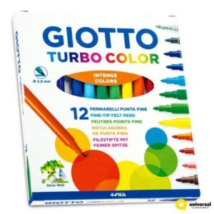 Giotto flomasteri 12kom